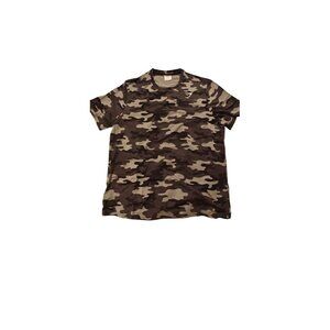 Gymshark Men's Large Arrival Gray Black Camo Short Sleeve T Shirt New In Bag